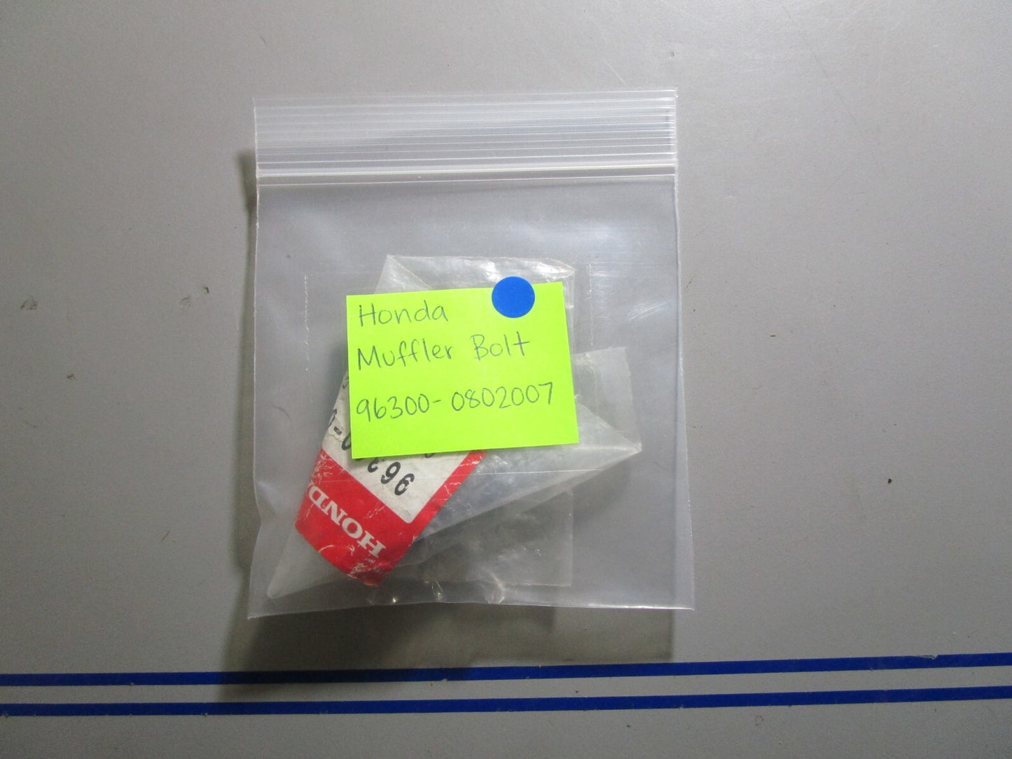 *NEW OEM* 0810 Honda Muffler Bolt 96300-0802007