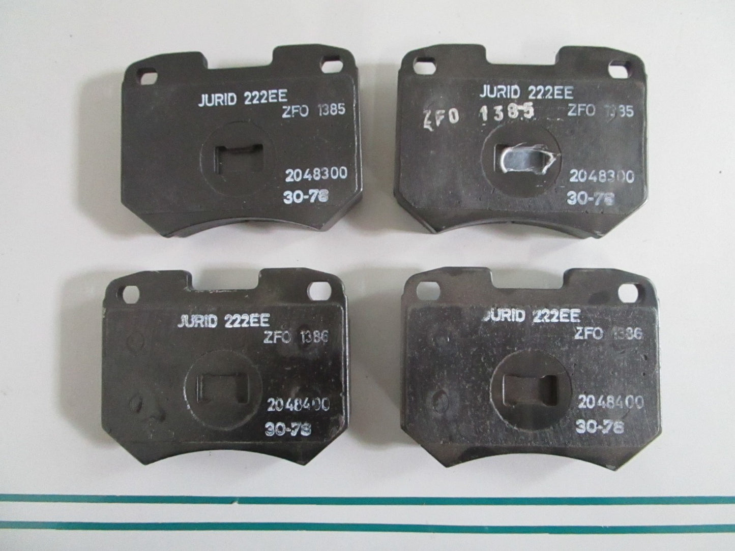 NEW OEM 431698151 Jurid 4 Brake Pad Set 0820