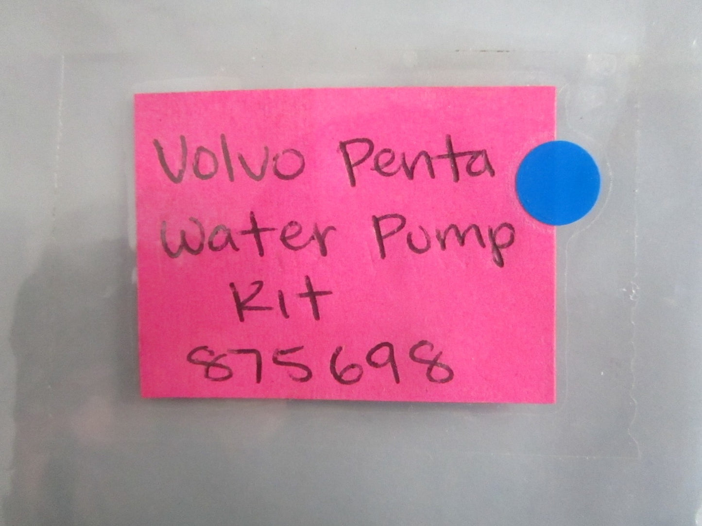 NEW OEM 875698 Volvo Penta Water Pump Kit 0820