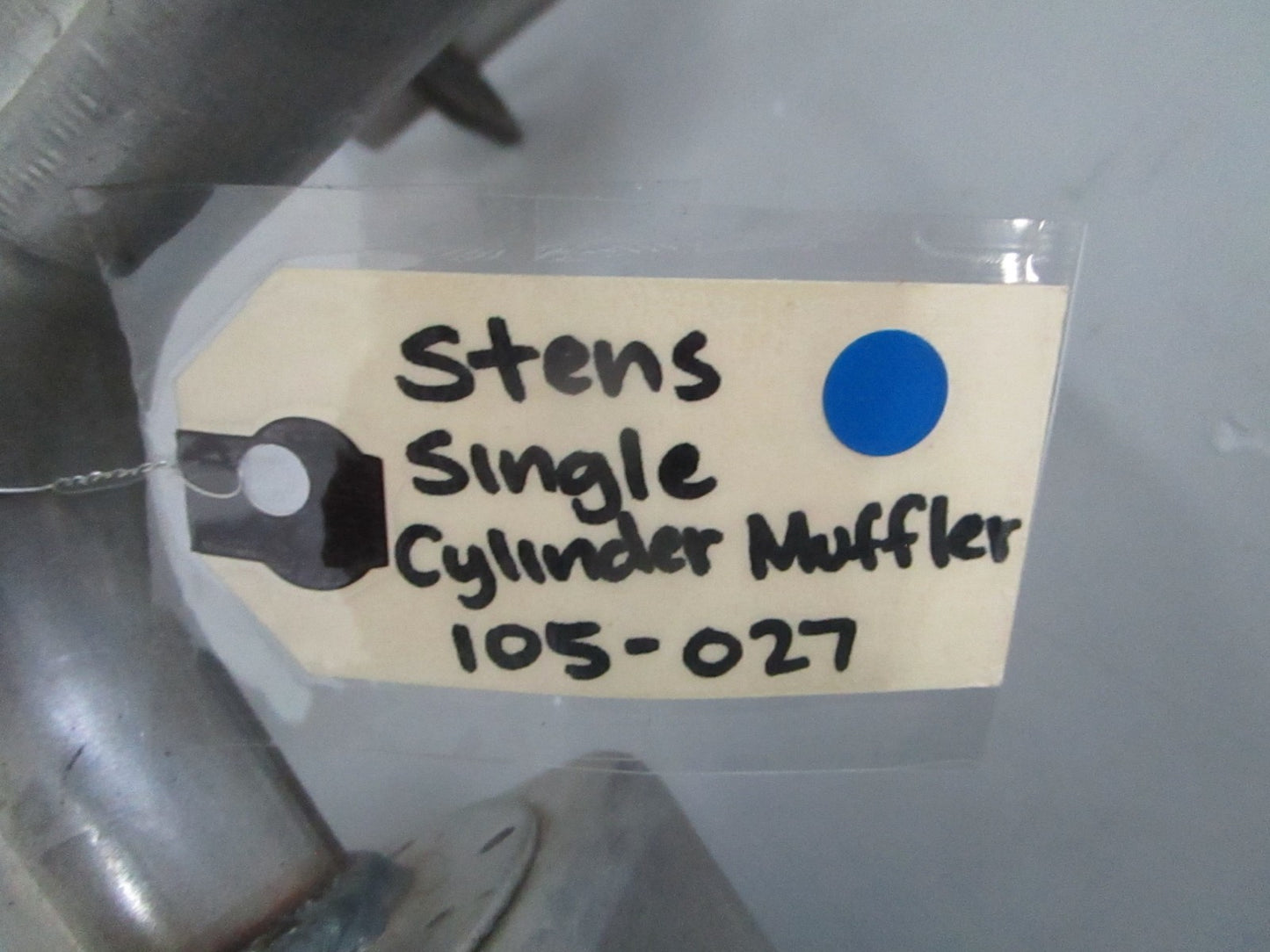 *NEW OEM* 0820 Stens Single Cylinder Muffler 105-027