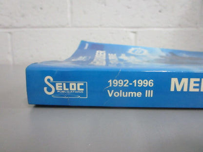 NEW 046-2 Seloc Vol. 3 MerCruiser Stern Drive Bravo I,II, III Repair Manual 0820