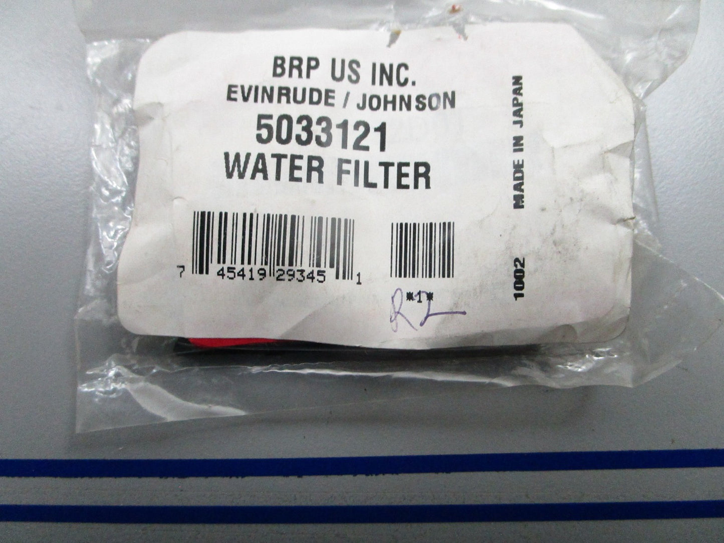 *NEW OEM* 0810 OMC Johnson Evinrude Water Filter 5033121