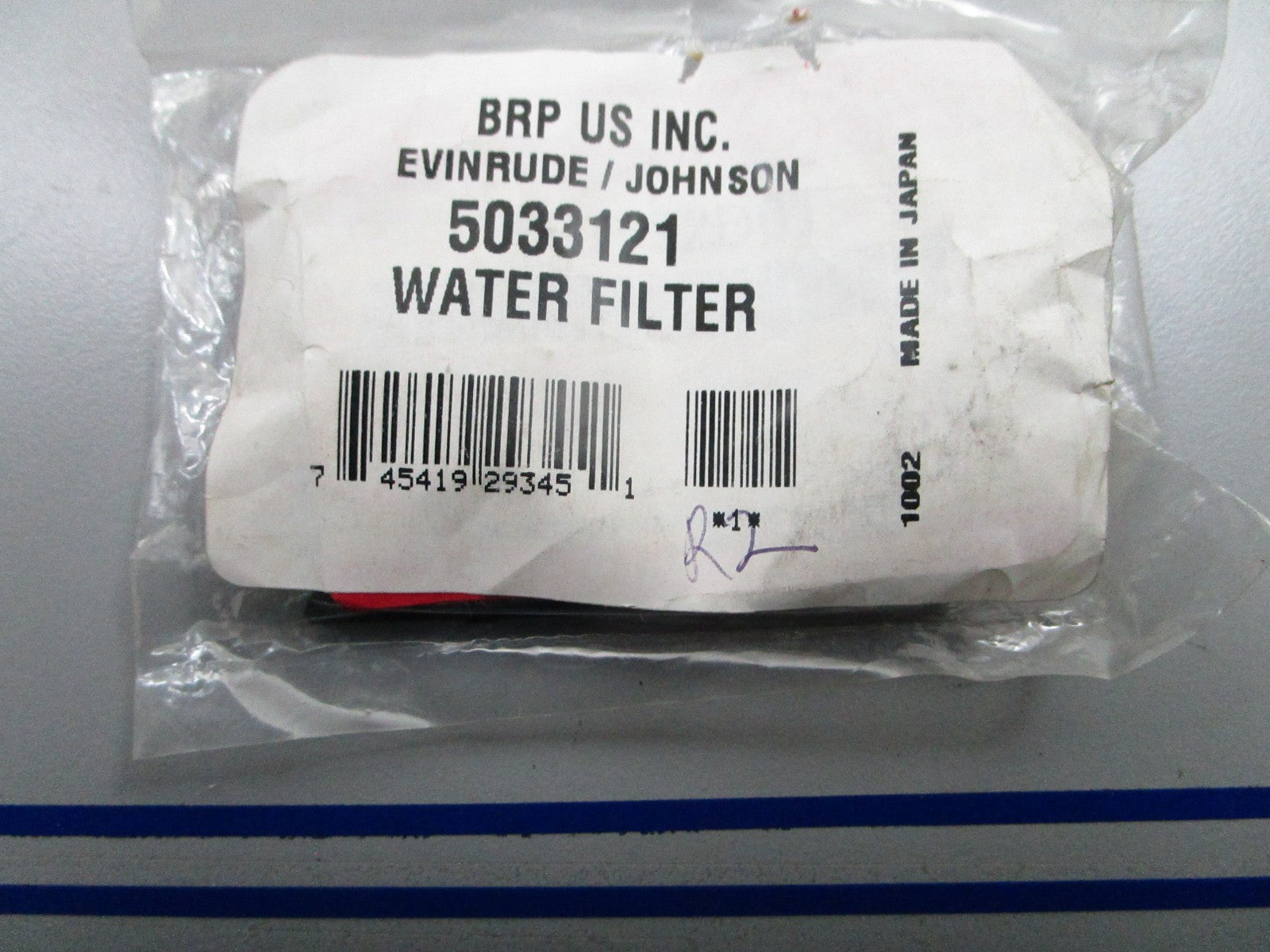 *NEW OEM* 0810 OMC Johnson Evinrude Water Filter 5033121