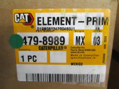 CAT NEW OEM Primary Air Filter 479-8989 Excavator 320 323 Motor Grader 120 0820