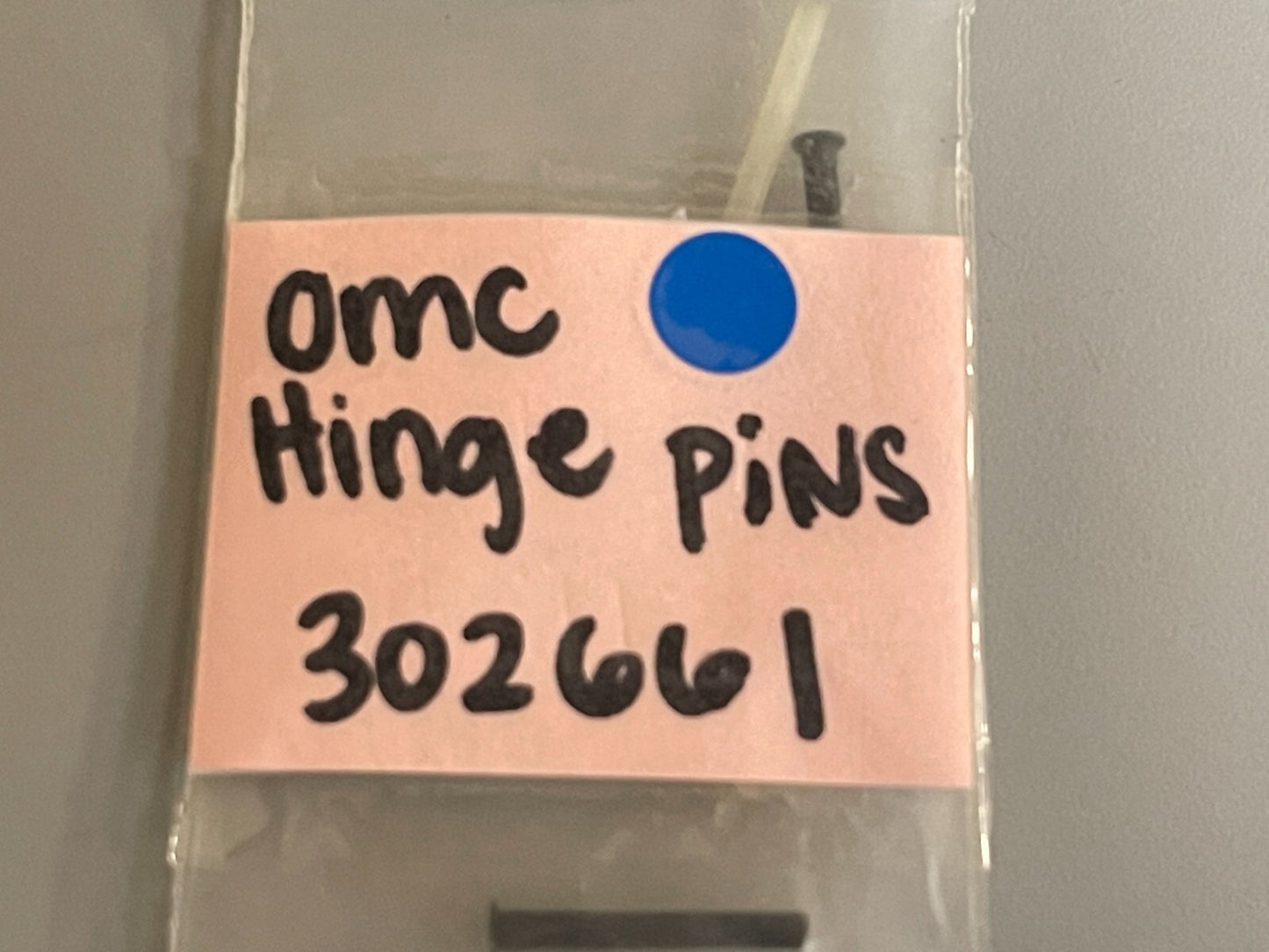 *NEW OEM* (LOT OF 3) 0810 OMC Johnson Evinrude Hinge Pins 302661 0302661