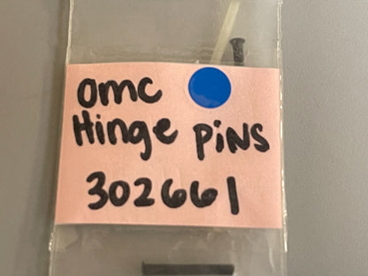 *NEW OEM* (LOT OF 3) 0810 OMC Johnson Evinrude Hinge Pins 302661 0302661