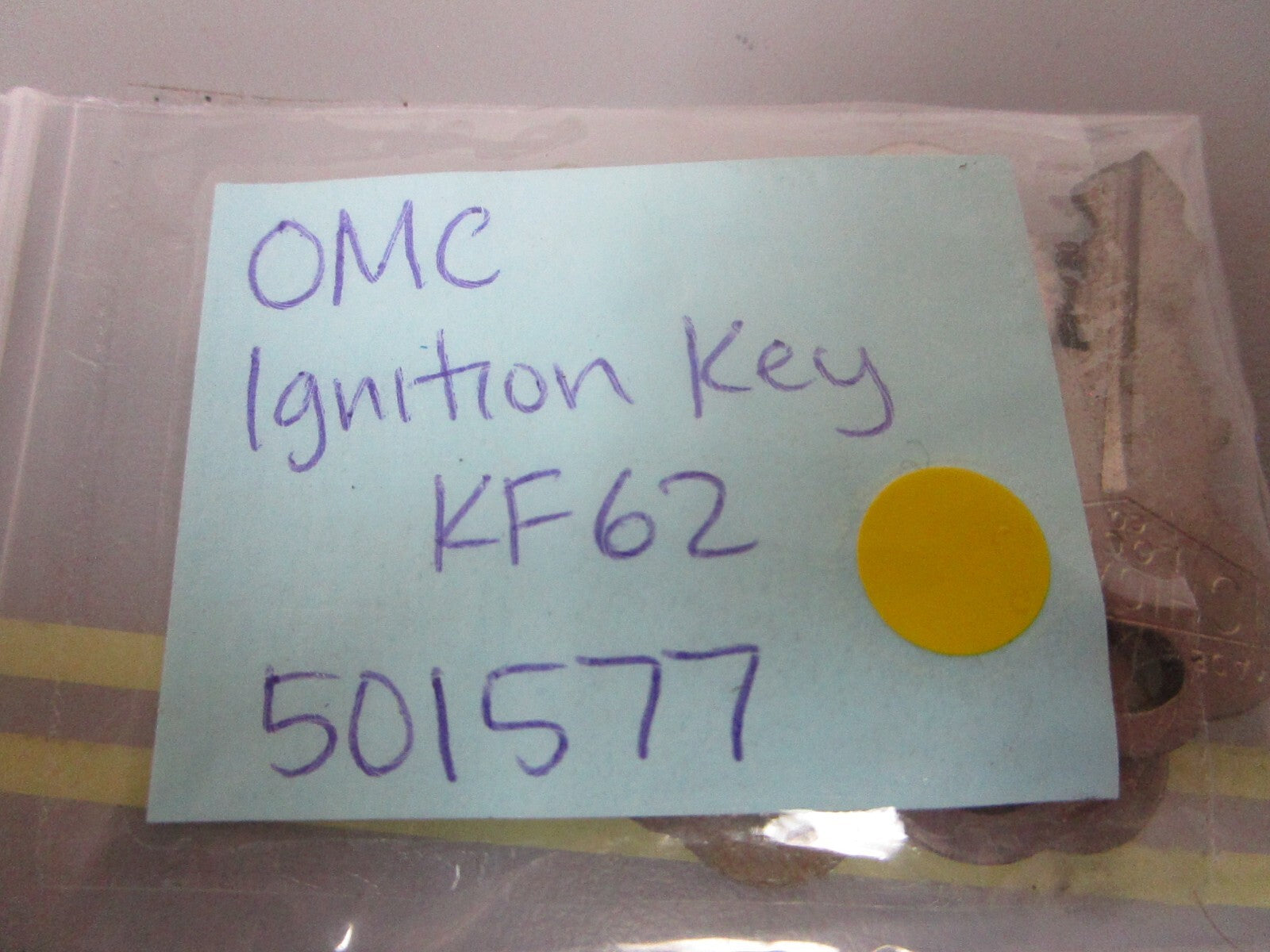 *NEW OEM* 0810 OMC Johnson Evinrude Ignition Key 501577 0501577