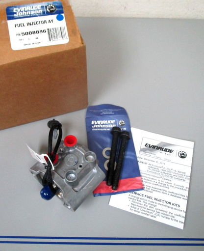*NEW OEM* 0720 OMC Johnson Evinrude ETEC Fuel Injector Assembly 5008886