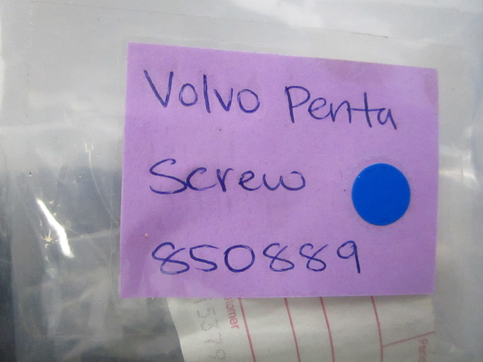 NEW OEM (LOT OF 2) 850889 Volvo Penta Screw 0810