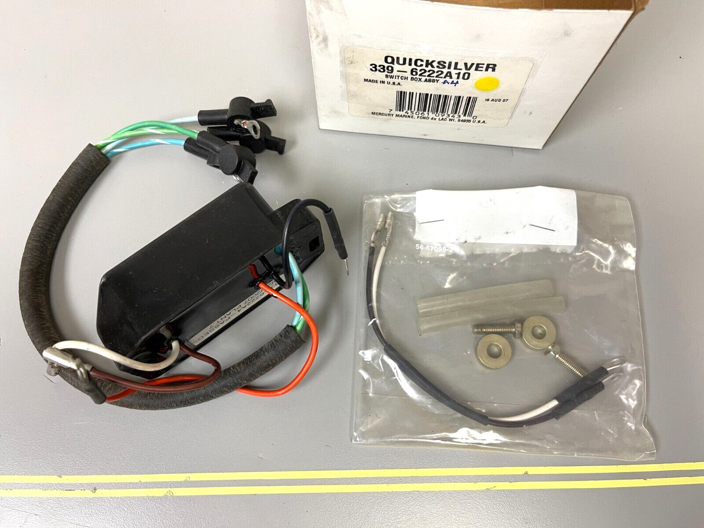 *NEW OEM* 0720 Mercury Quicksilver Switch Box Assembly 339-6222A10 6222A4