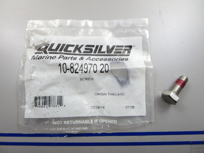 *NEW OEM* 0810 Mercury Quicksilver Screw 10-82497020 82497020