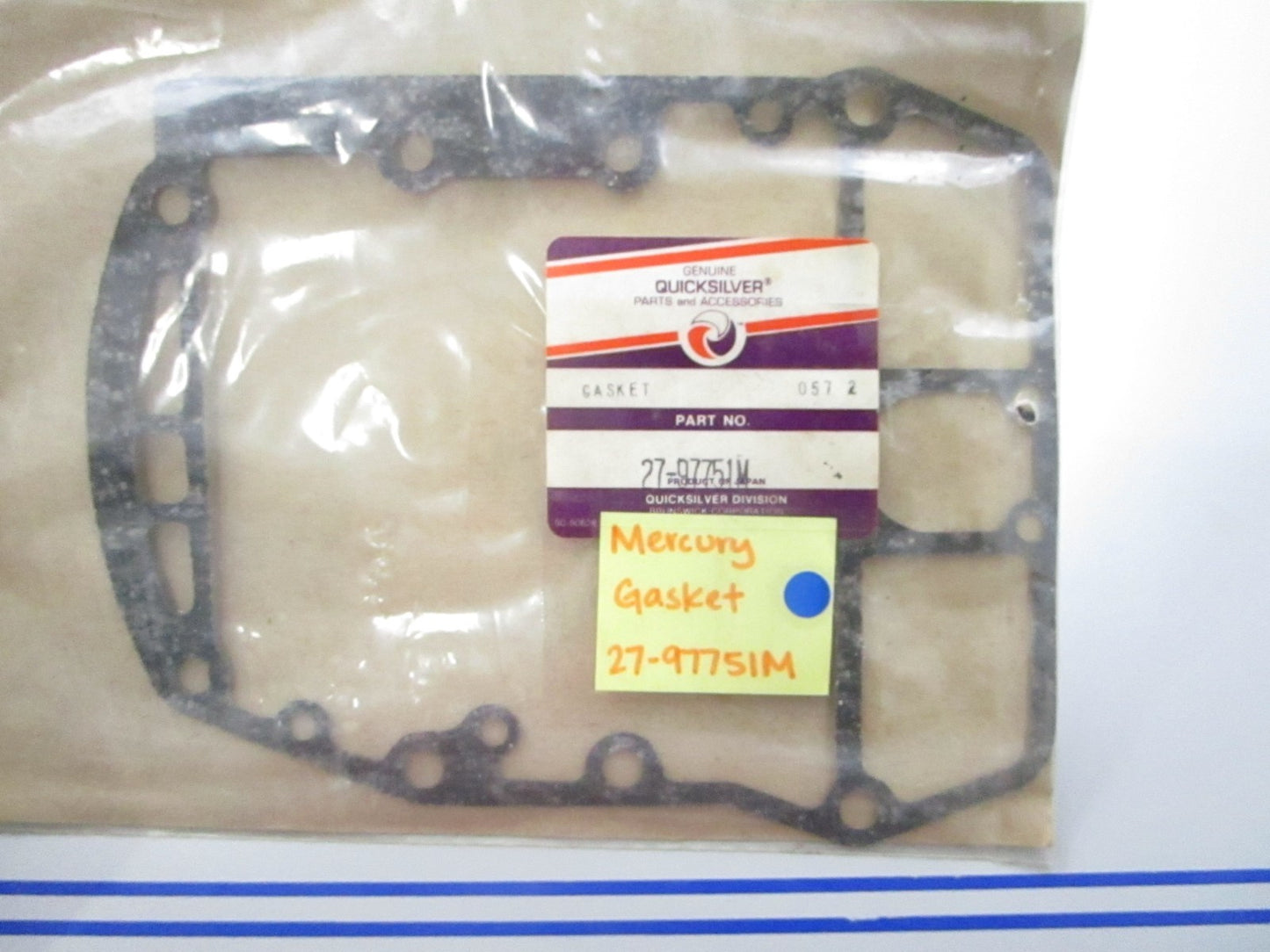 *NEW OEM* 0810 Mercury Quicksilver Gasket 27-97751M