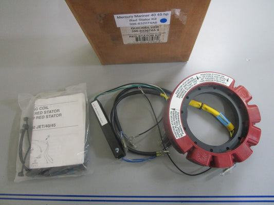 *NEW OEM* 0820 Mercury Mariner 40 45 hp Red Stator Kit 398-832074A6