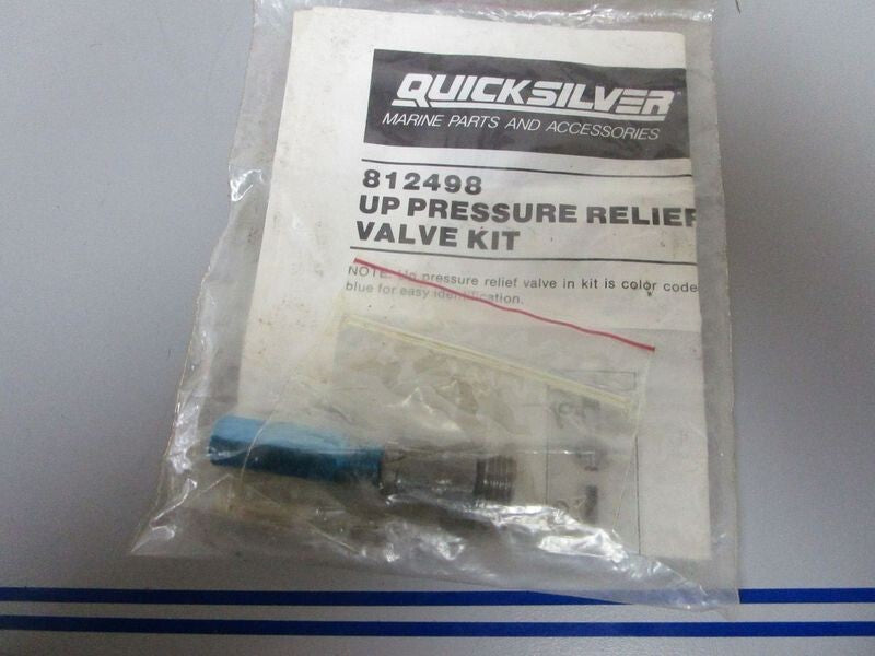 *NEW OEM* 0770 Mercury Quicksilver Relief Valve Kit 812498A1 95351A1