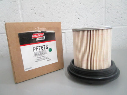 Baldwin NEW Fuel Filter Element PF7678 w/ Lid Ford F4TZ-9N184-A Light Duty 0820