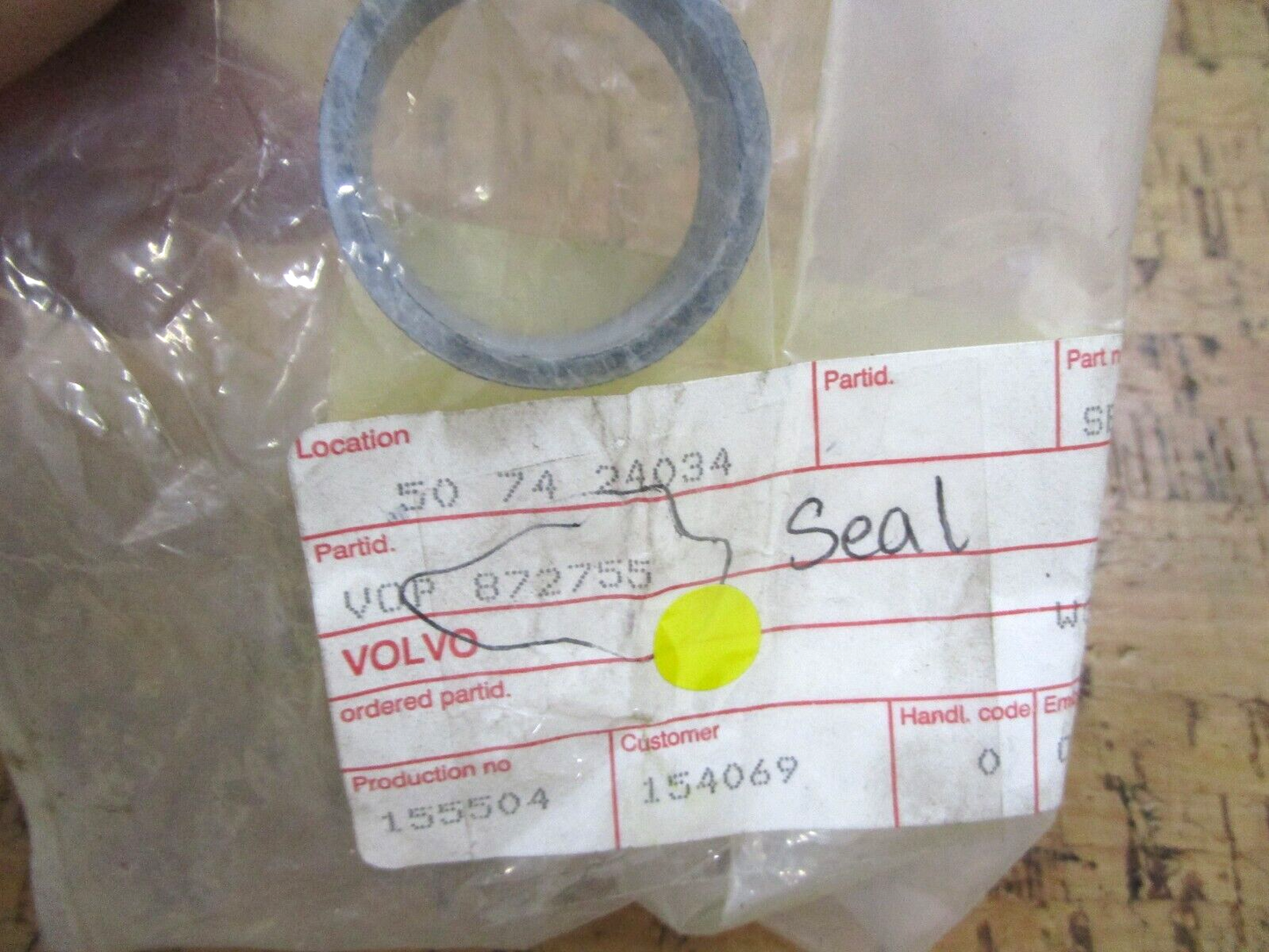 *NEW OEM* 0750 Volvo Penta SEAL 872755