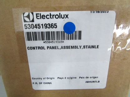*NEW OEM* 0820 Electrolux Microwave Control Panel Assy 5304519365