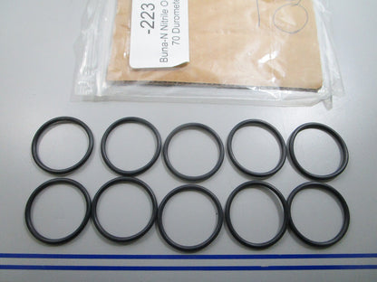 *NEW* (LOT OF 10) 0810 Buna-N Nitrile O-Ring -223