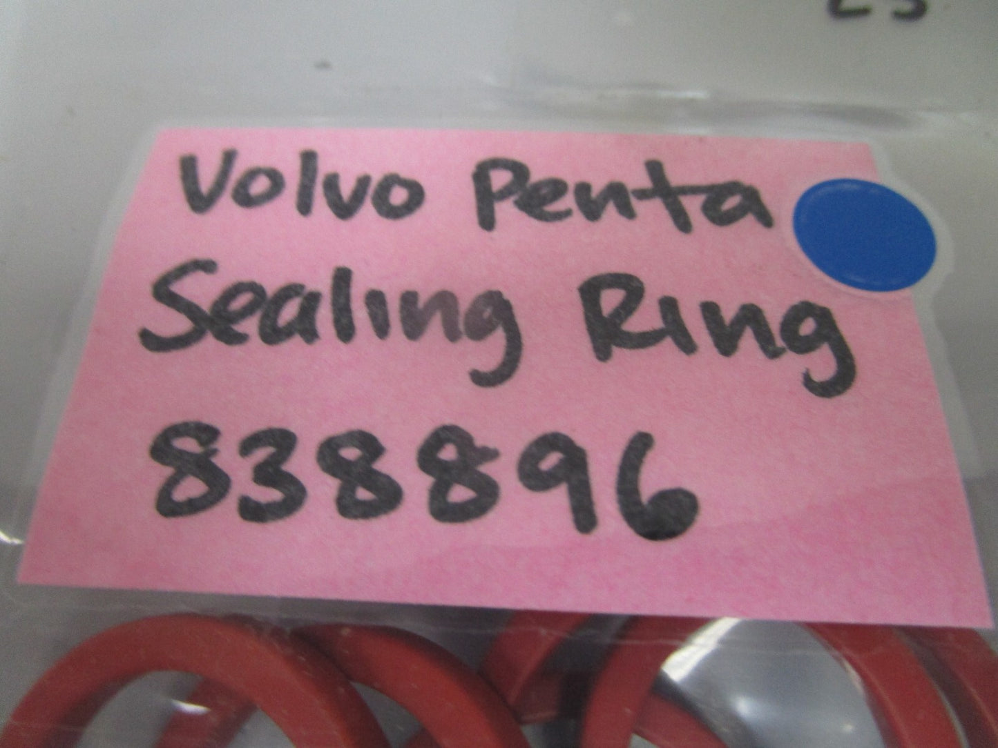 *NEW OEM* (LOT OF 5) 0810 Volvo Penta Sealing Ring 838896