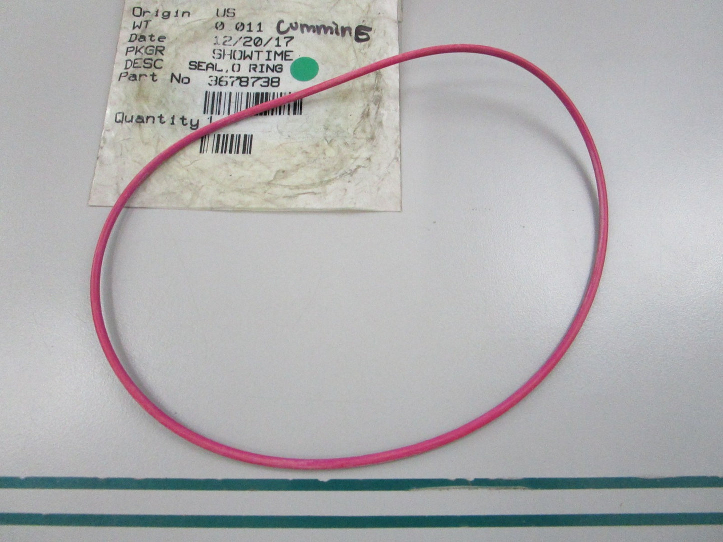 NEW OEM 3678738 Cummins O-Ring Seal 0810
