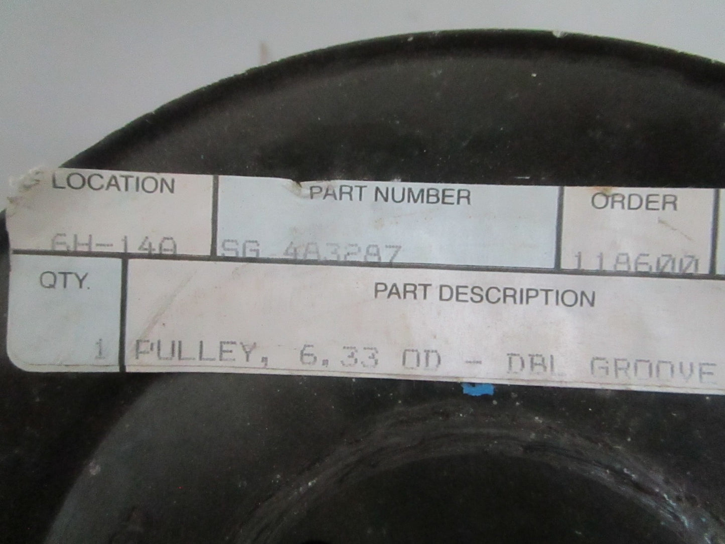 *NEW OEM* 0820 Scag Double Groove Pulley 483287