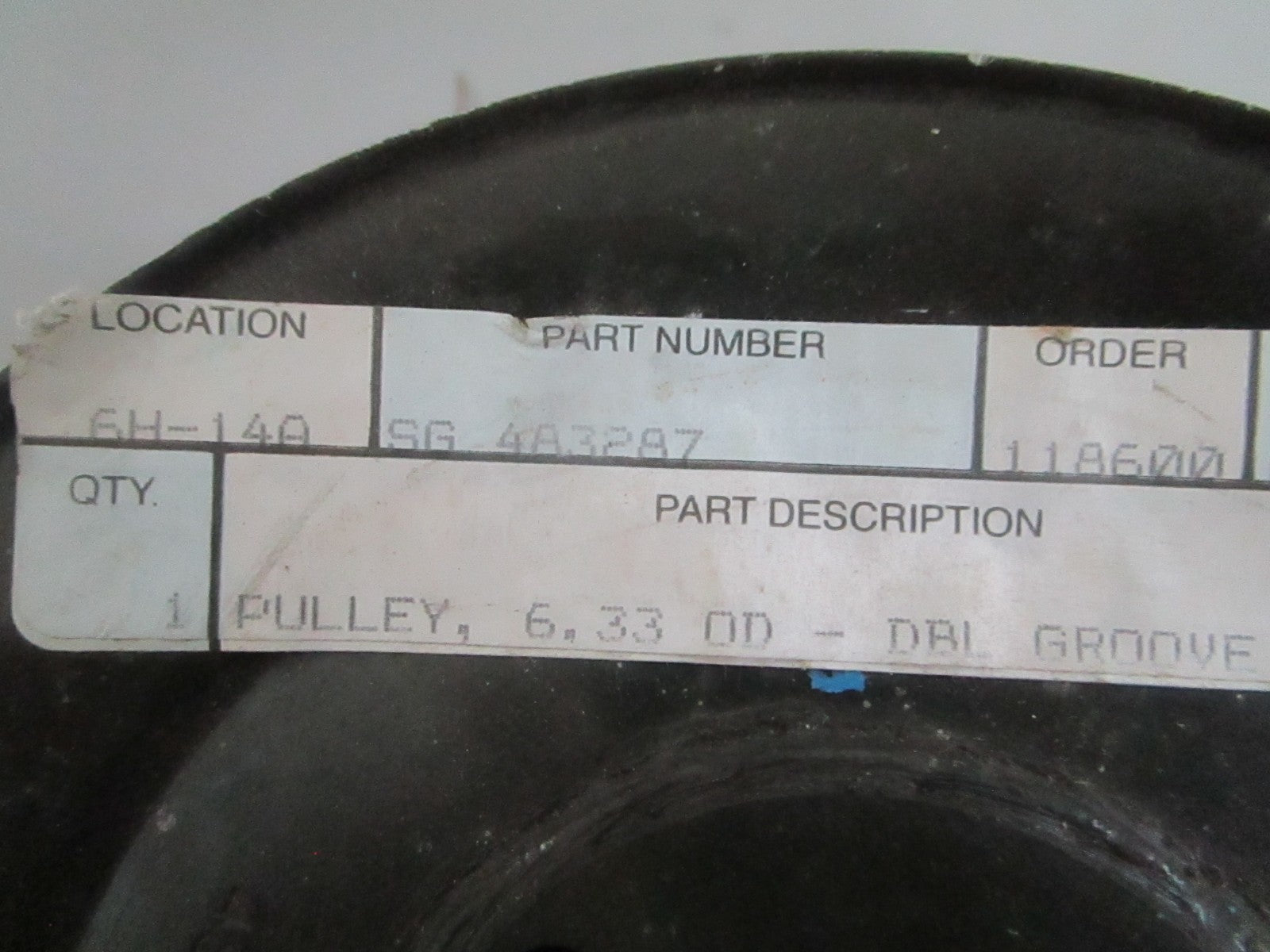 *NEW OEM* 0820 Scag Double Groove Pulley 483287