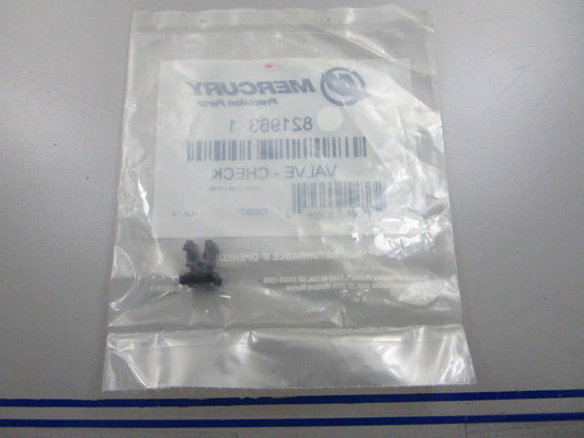 *NEW OEM* 0810 Mercury Quicksilver Check Valve 821963 1