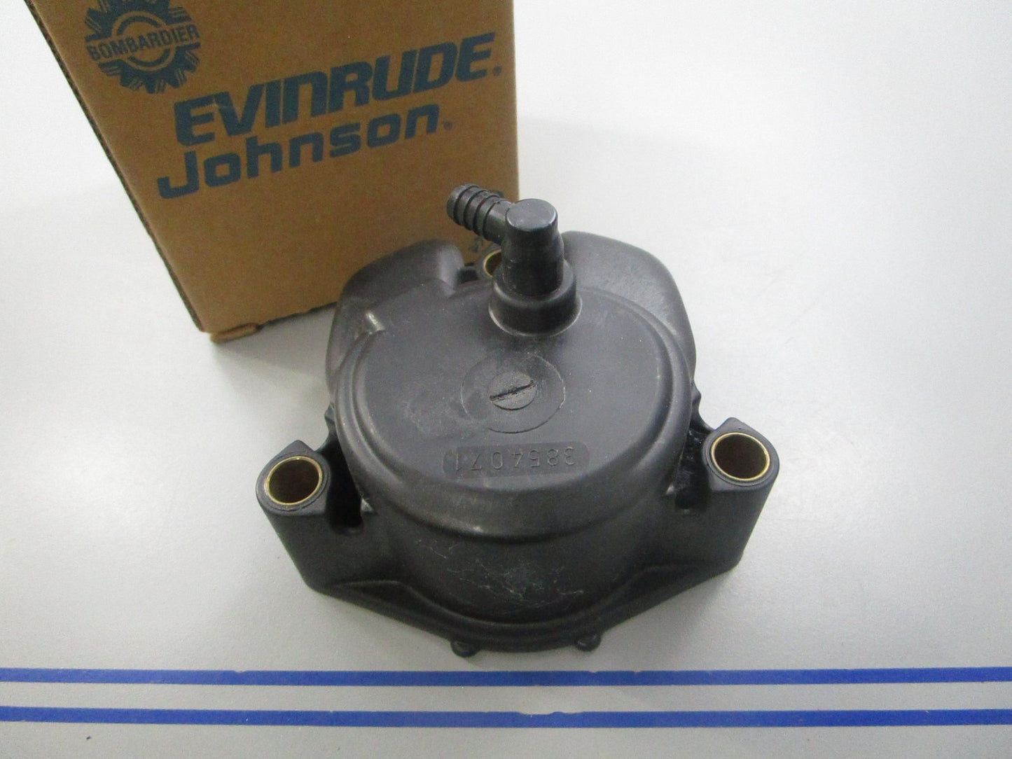 NEW OEM 3854071 OMC Johnson Evinrude Housing & Fitting Assembly 0810
