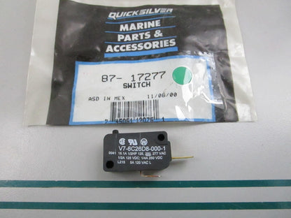 NEW OEM 87-17277 Mercury Quicksilver Switch 0810