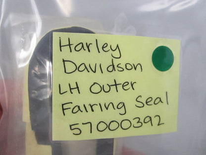 NEW OEM 57000392 Harley Davidson LH Outer Fairing Seal 0810