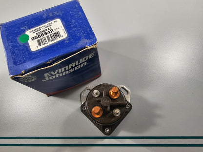 NEW OEM 585842 0585842 OMC Johnson Evinrude Solenoid Assembly 0810