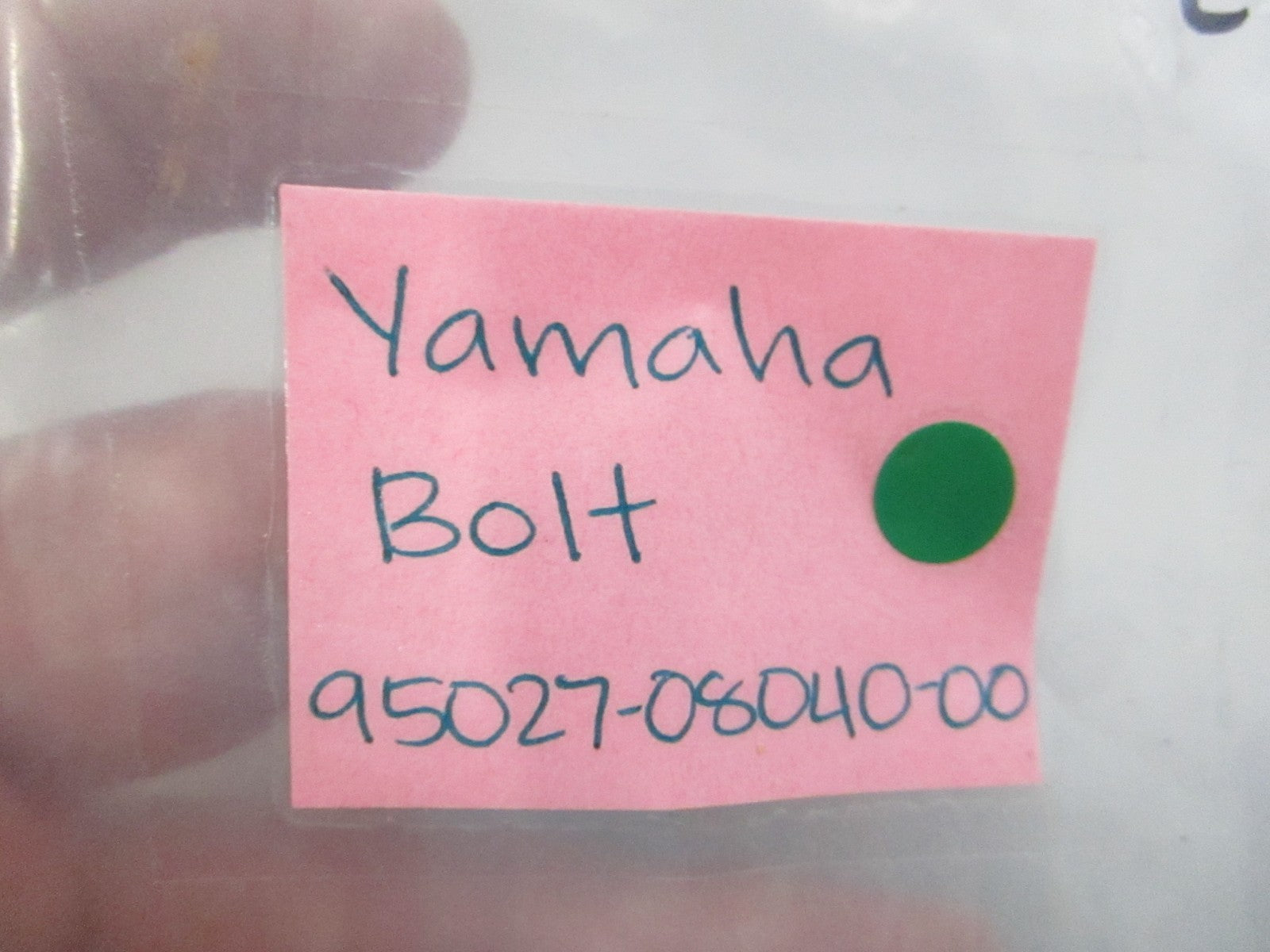 NEW OEM (LOT OF 3) 95027-08040-00 Yamaha Bolt 0810