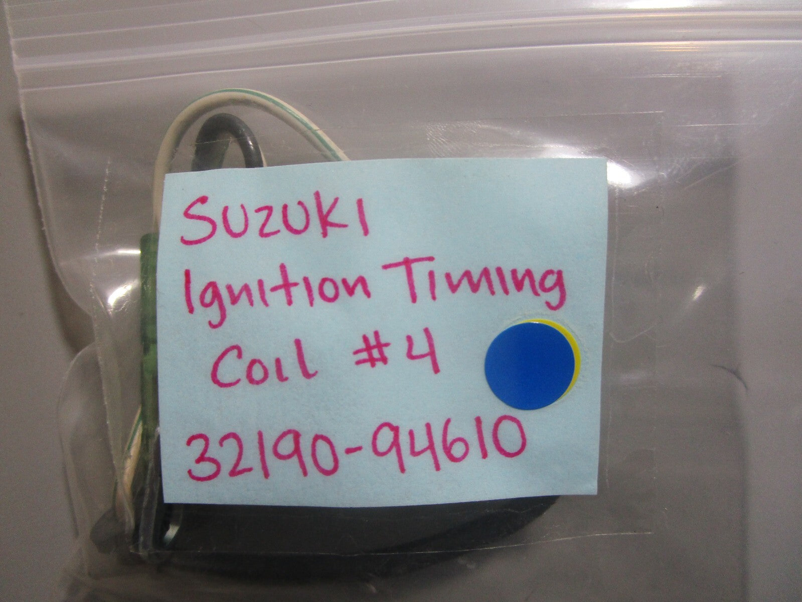 *NEW OEM* 0810 Suzuki Ignition Timing Coil #4 32190-94610