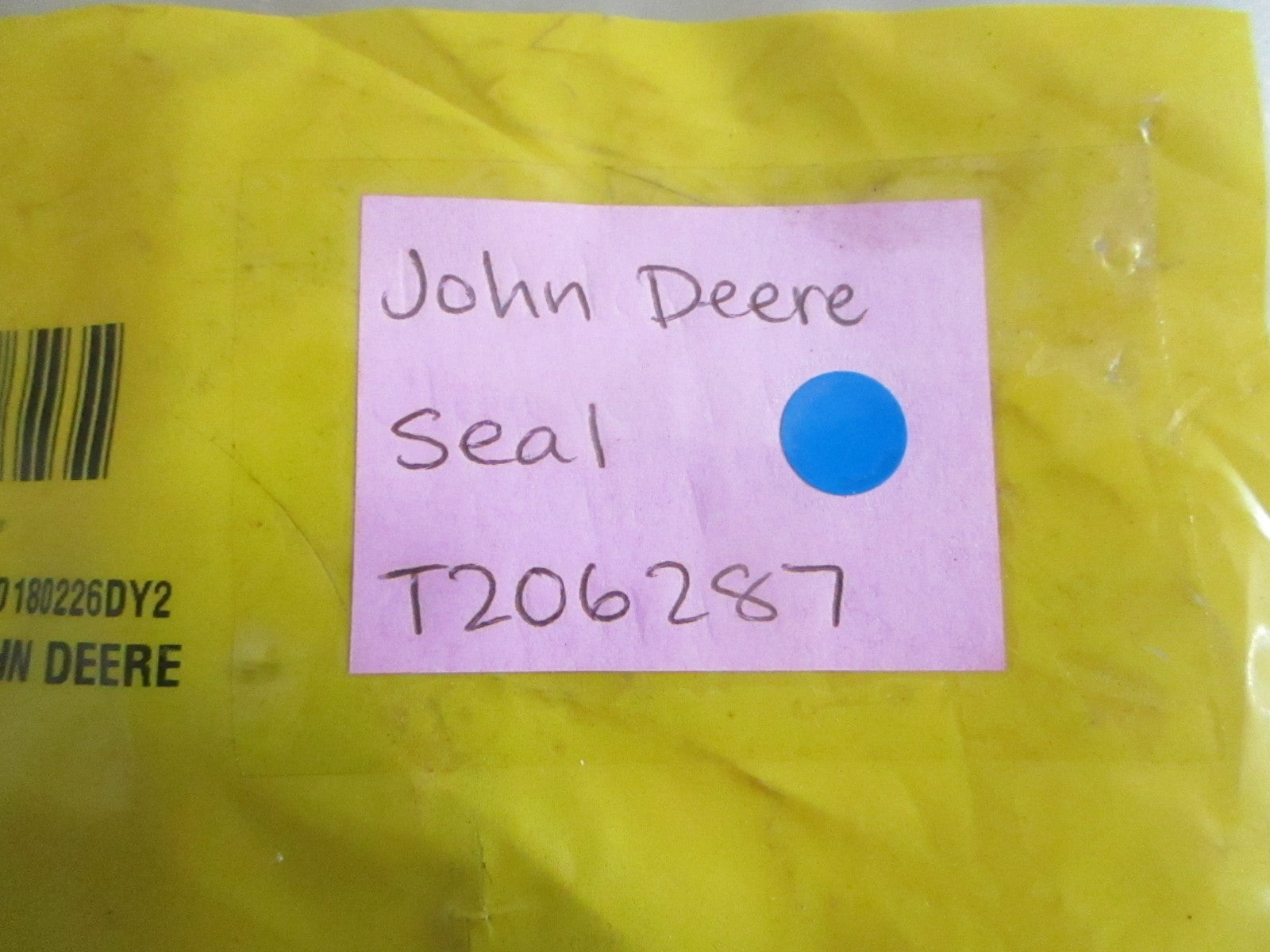 NEW OEM T206287 John Deere Seal 0820