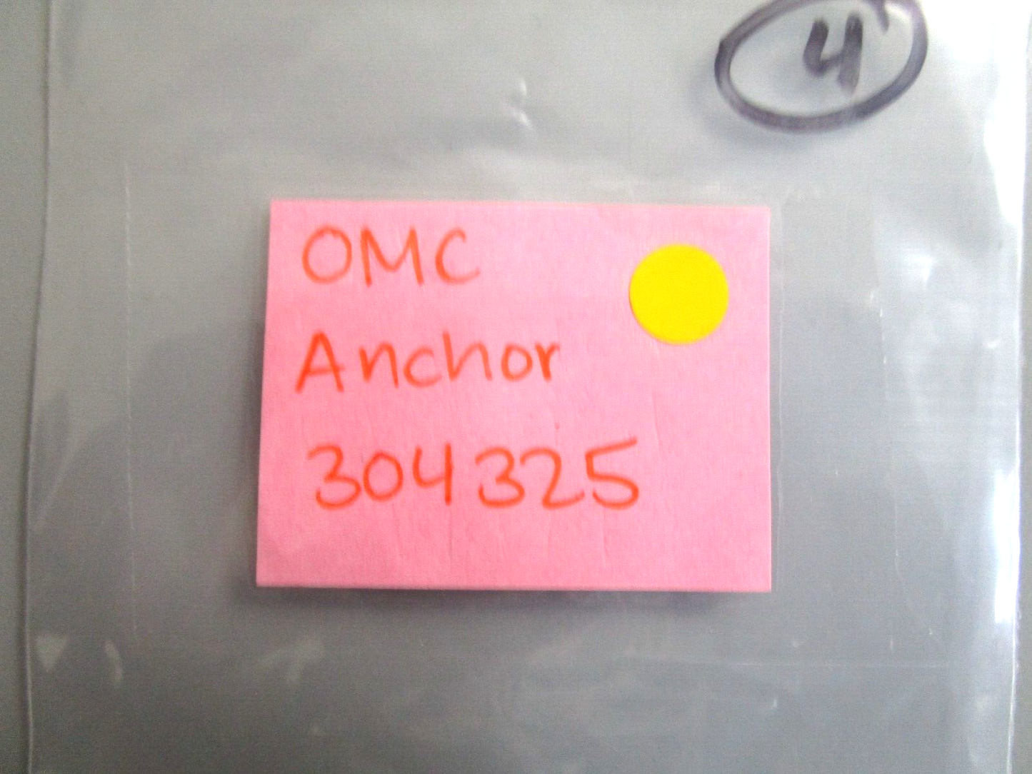 *NEW OEM* 0750 OMC Johnson Evinrude ANCHOR 304325 0304325