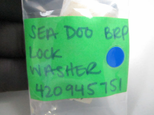 *NEW* (LOT OF 2) 0810 Sea-Doo BRP Lock Washer 420945751