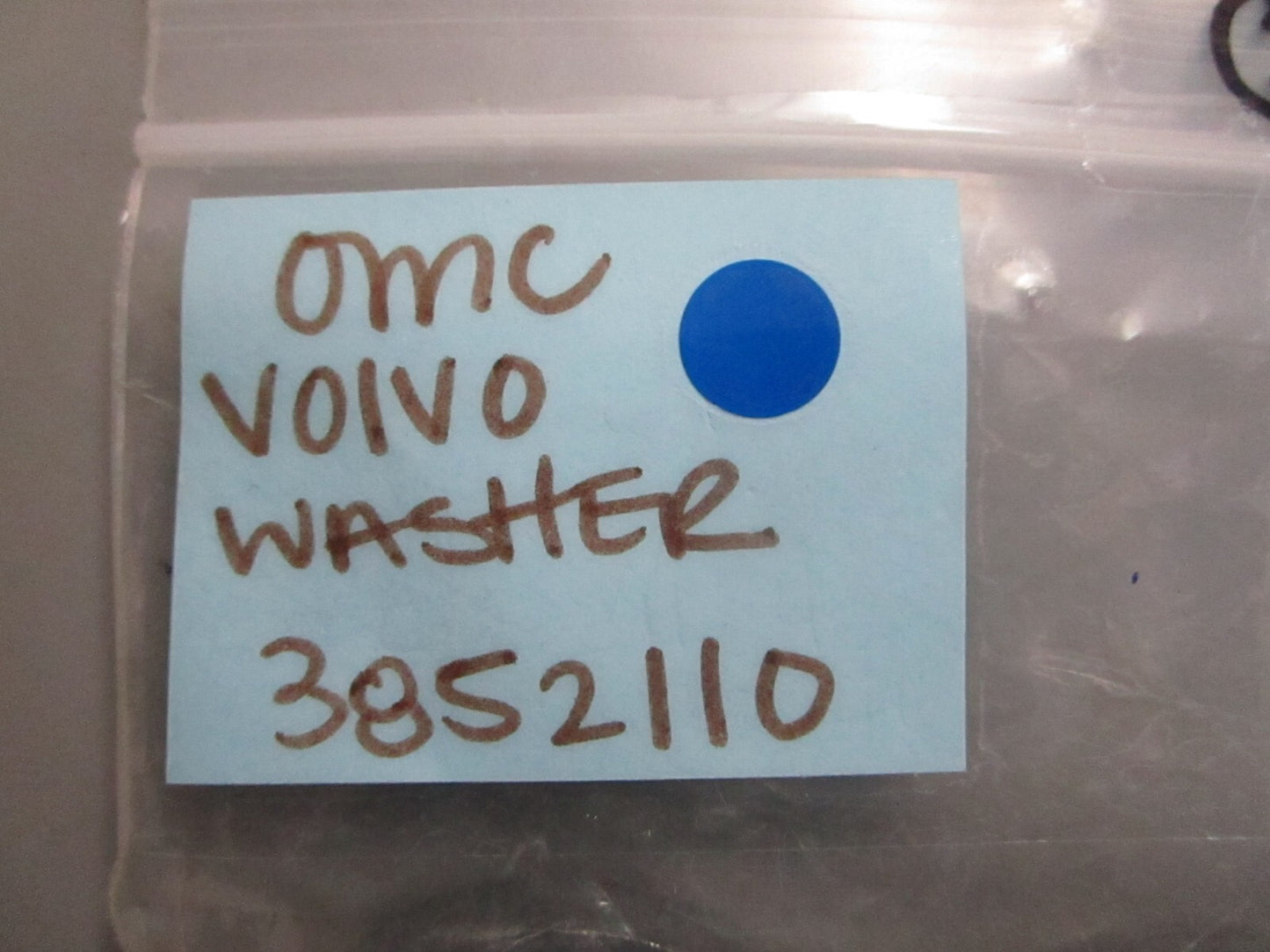 *NEW OEM* 0810 OMC Volvo Washer 3852110