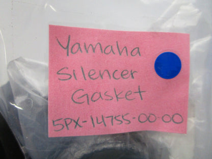 NEW OEM 5PX-14755-00-00 Yamaha Silencer Gasket 0810