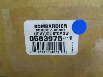*NEW OEM* 0820 OMC Johnson Evinrude Idle Stop Switch Kit Ay 583975 0583975