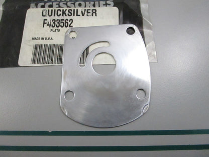 NEW OEM F435562 Mercury Quicksilver Plate 0810