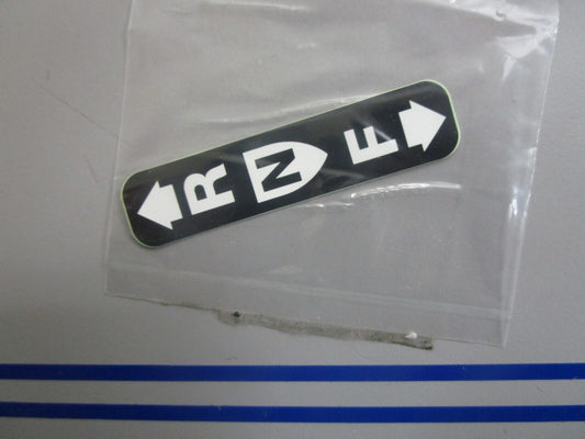 *NEW OEM* 0810 Tohatsu Shift Decal 3V9-67578-3 3V9675783