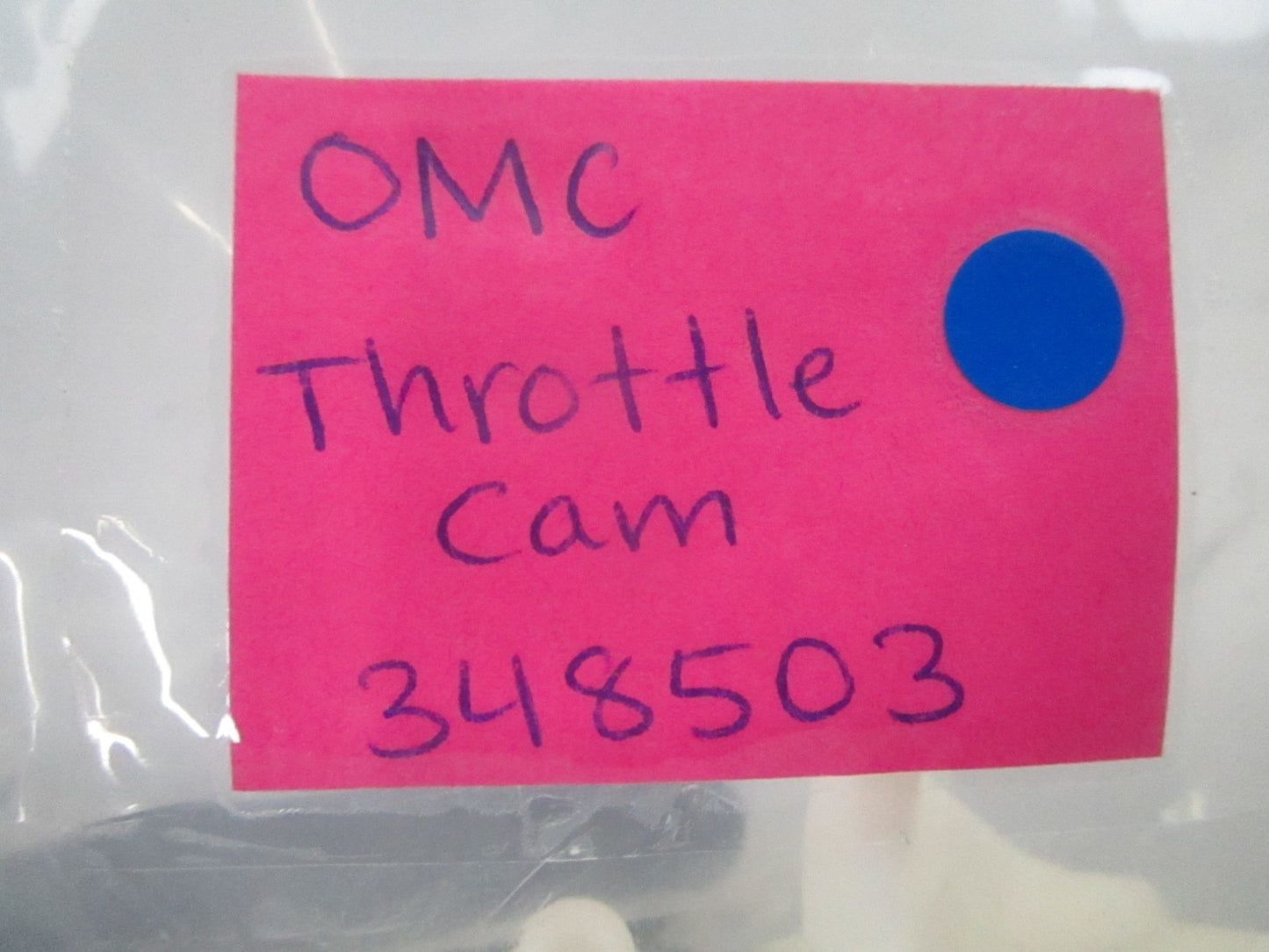 *NEW OEM* 0810 OMC Johnson Evinrude Throttle Cam 348503 0348503