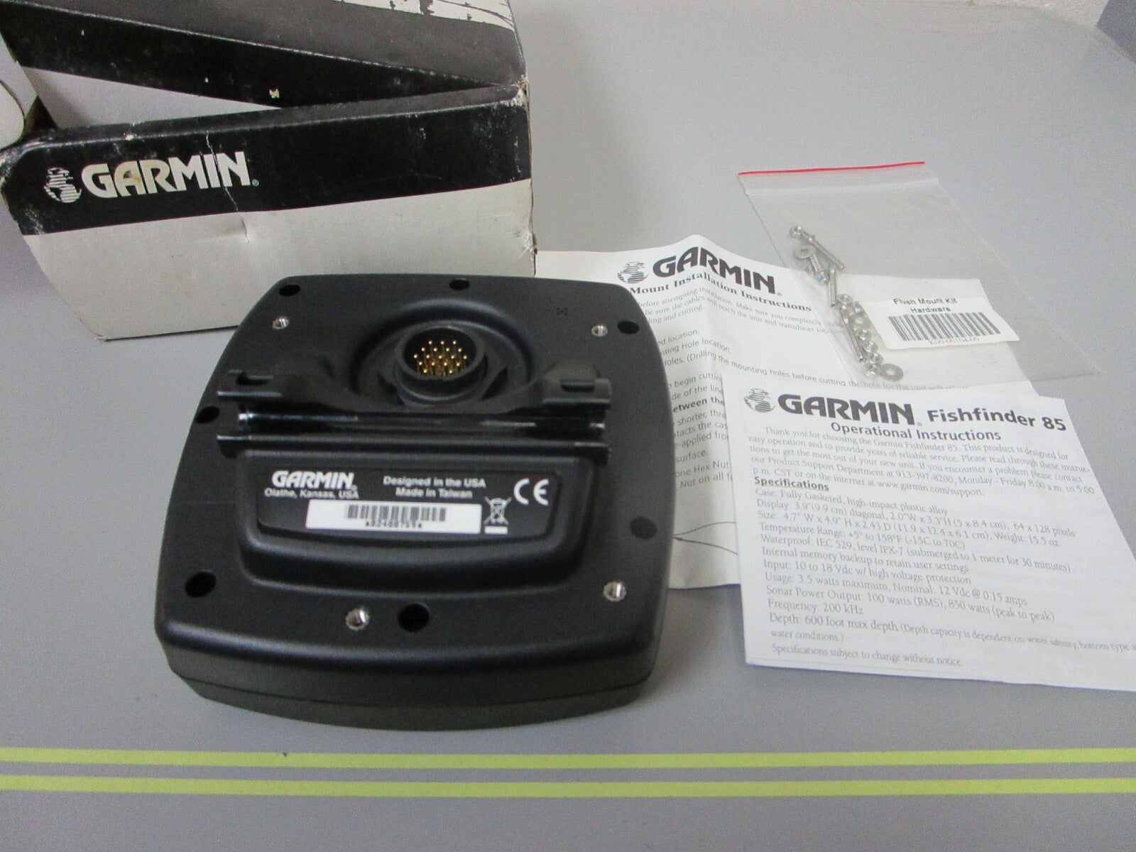 *NEW OEM* 0720 Garmin Fish Finder 85 FF85 010-00314-05 82488759