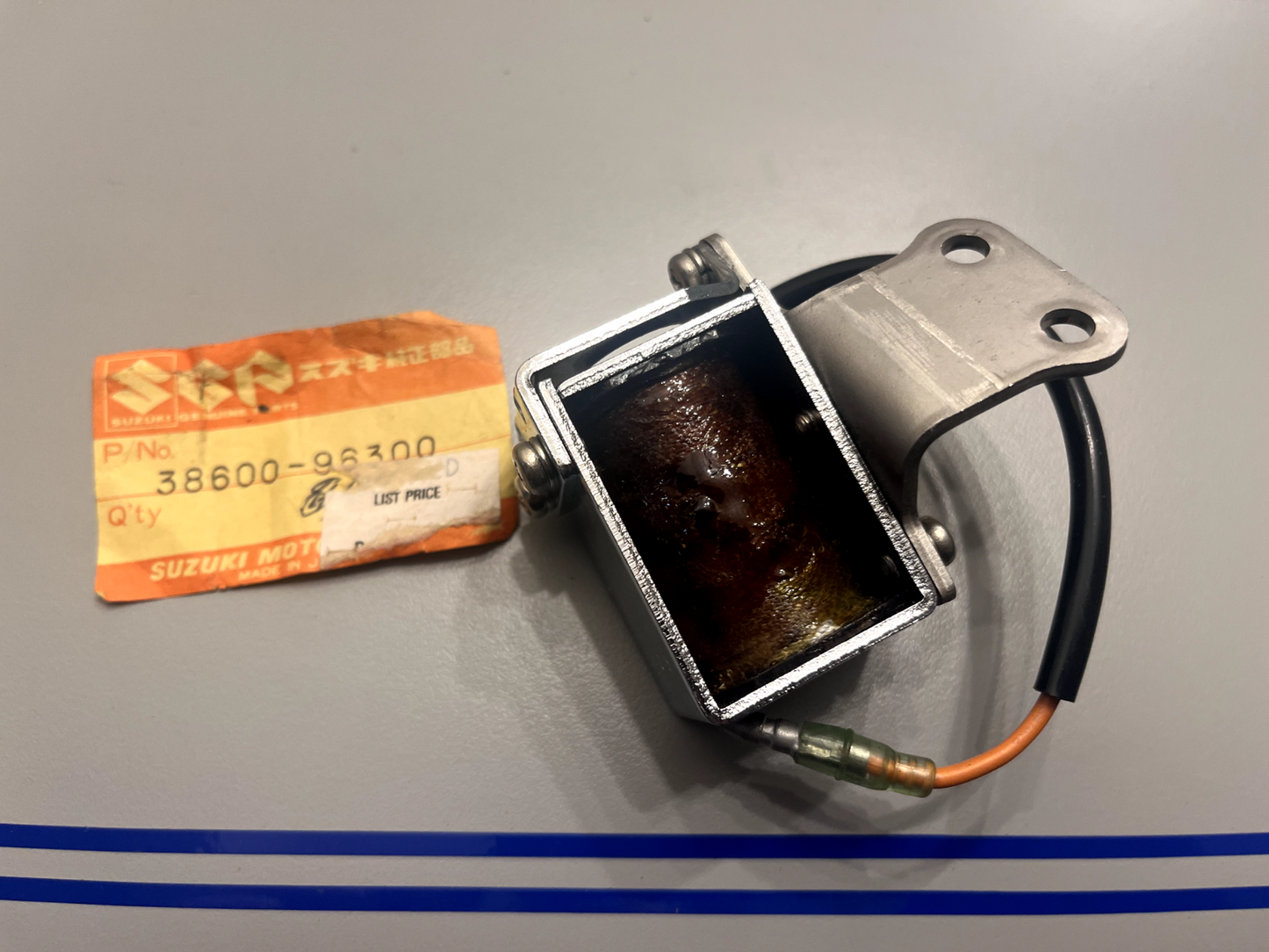 *NEW OEM* 0720 Suzuki 20 25 30 hp Choke Solenoid 38600-96300