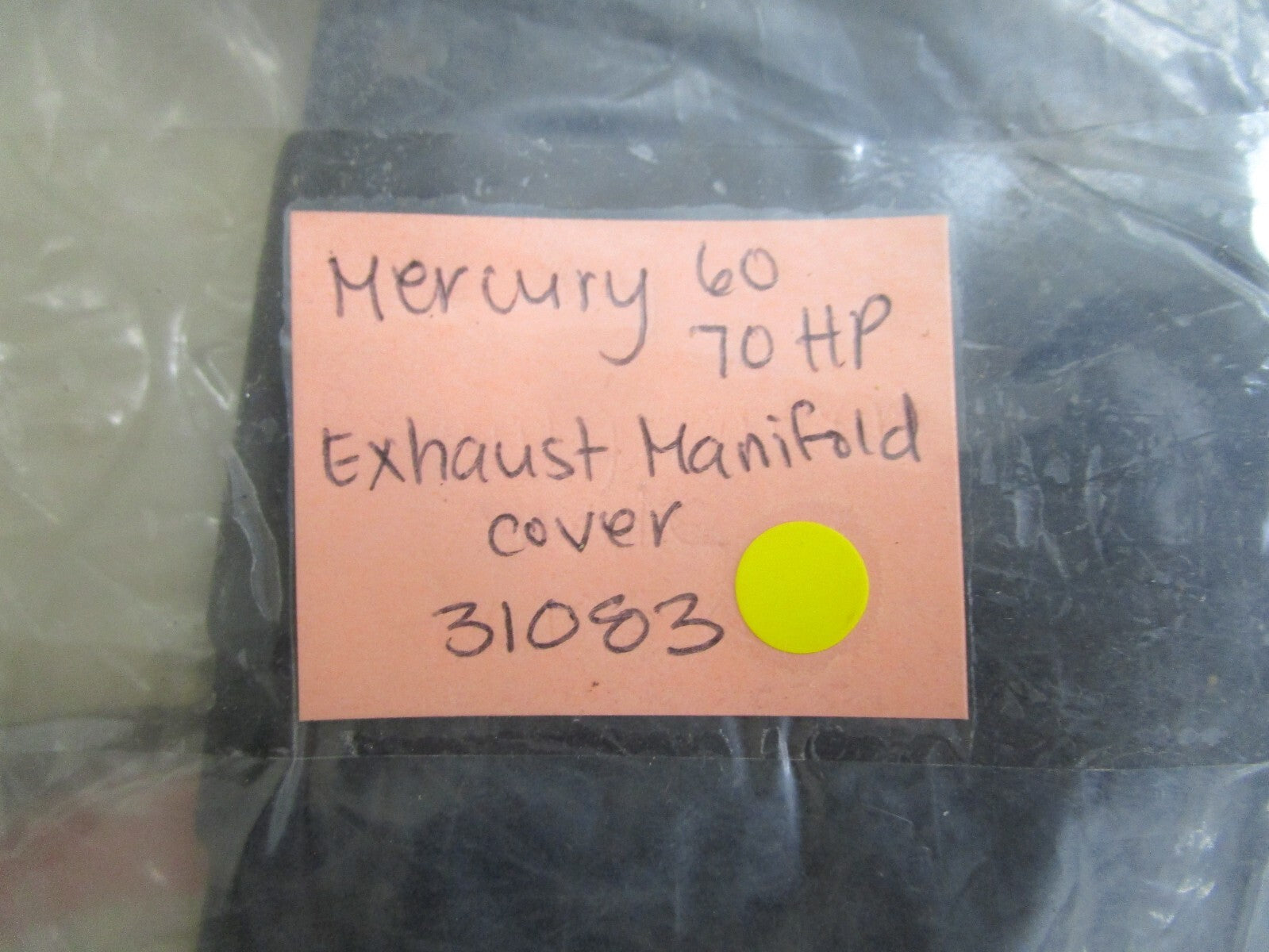 *NEW OEM* 0820 Mercury Quicksilver 60 70HP Exhaust Manifold Cover 31083