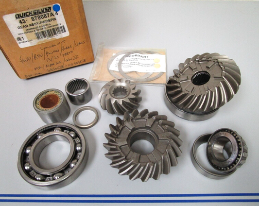 *NEW OEM* 0720 Mercury Quicksilver Forward Gear & Pinion Set 43-878087A4
