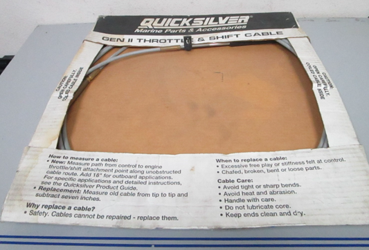 *NEW OEM* 0720 Mercury Quicksilver 15ft Cable 883719A15