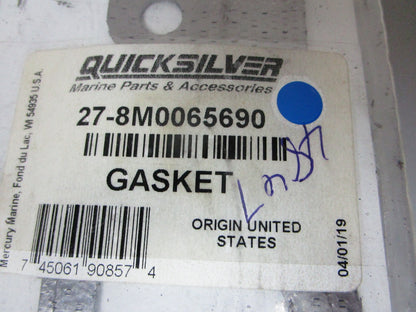 *NEW OEM* 0720 Mercury Quicksilver Gasket 27-8M0065690