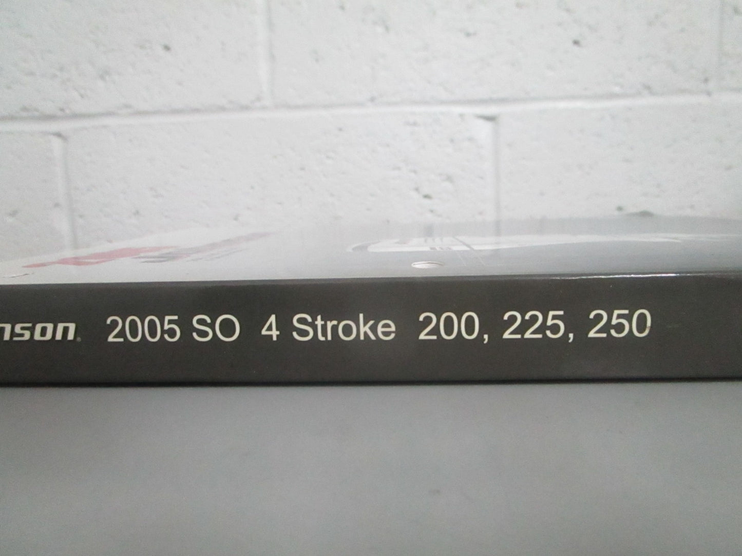 *NEW OEM* 0820 OMC Johnson Evinrude 2005 200, 225, 250HP 4 Stroke Models Manual