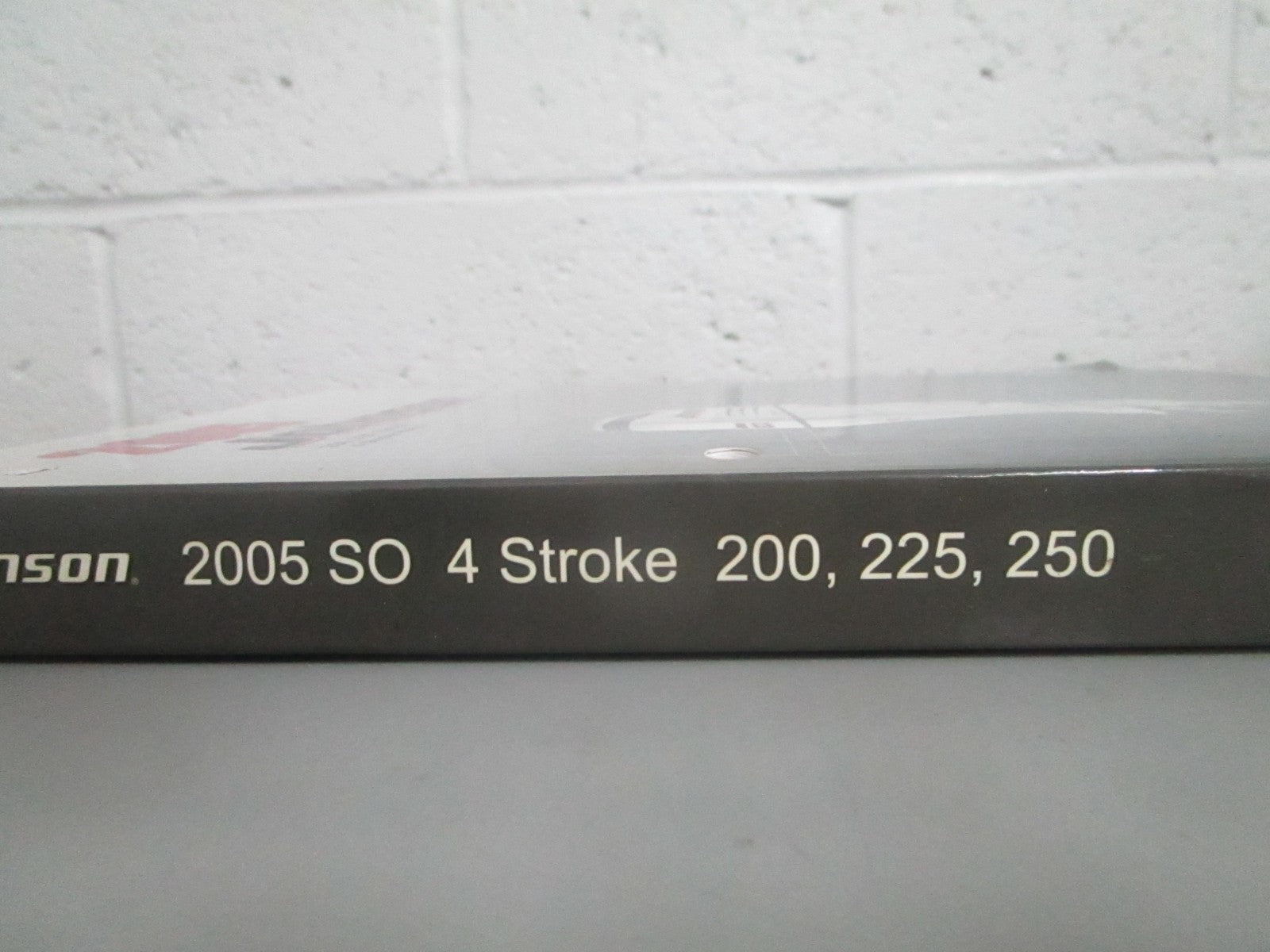 *NEW OEM* 0820 OMC Johnson Evinrude 2005 200, 225, 250HP 4 Stroke Models Manual